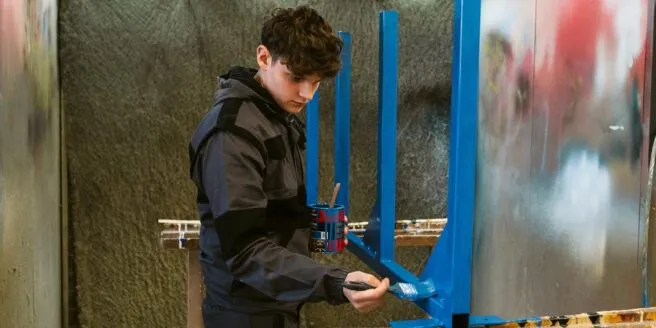 Dílny odborného výcviku - SŠ Stavební Třebíč