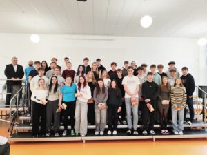 Předvánoční setkání ve znamení hudby, ocenění a dobrých skutků - SŠ Stavební Třebíč