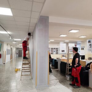 Chodby ožívají díky našim malířům - SŠ Stavební Třebíč