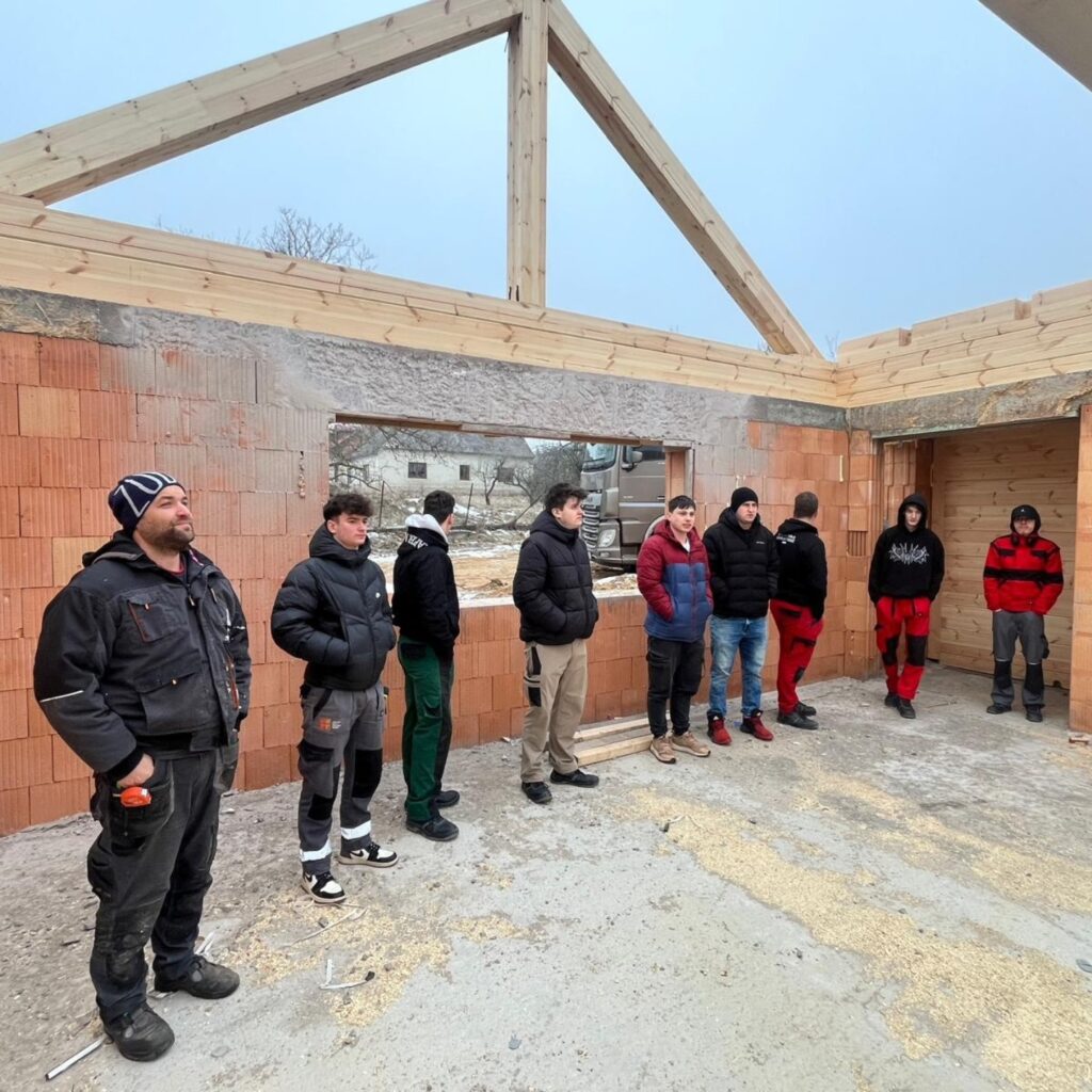 Exkurze u firmy Cedarhome - SŠ Stavební Třebíč