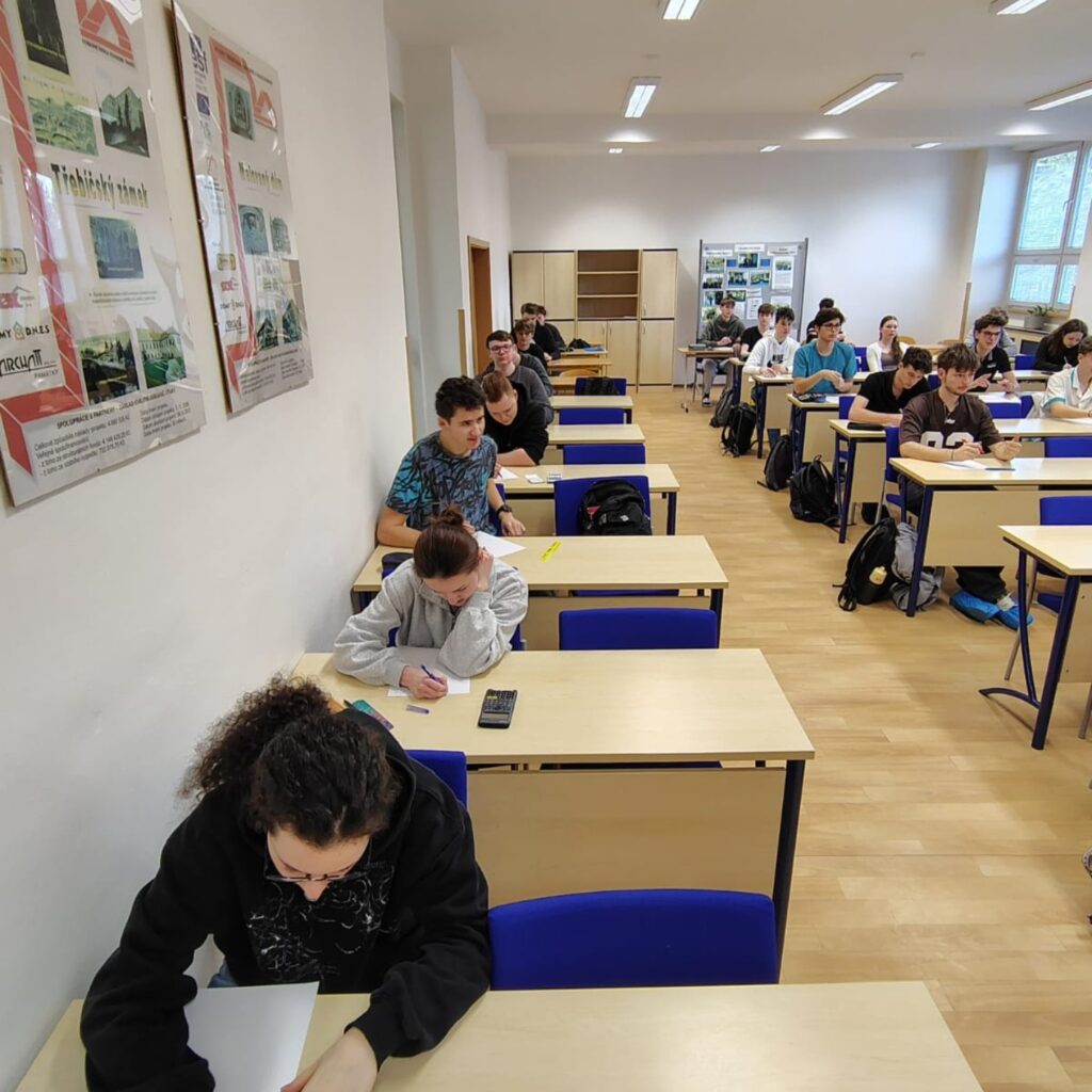 Úspěšní řešitelé školního kola Matematické soutěže 2026 - SŠ Stavební Třebíč