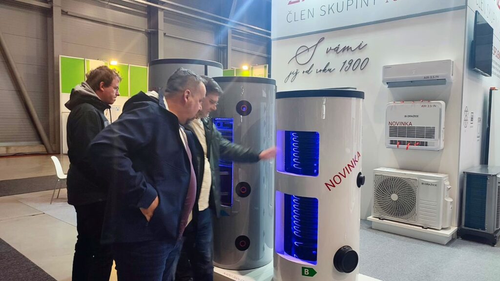 Instalatéři z I2 na Aquathermu - SŠ Stavební Třebíč