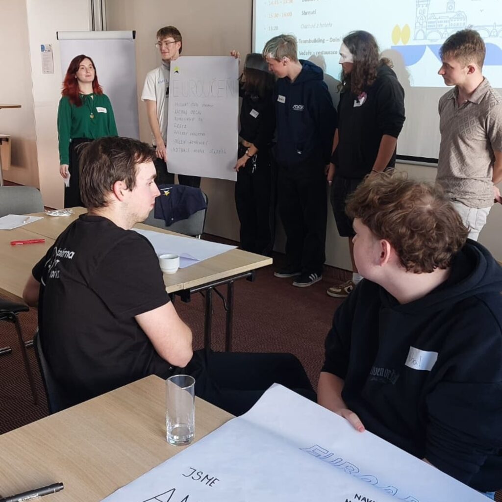 Žáci naší školy na národním setkání Sítě Euroučňů v Ostravě - SŠ Stavební Třebíč