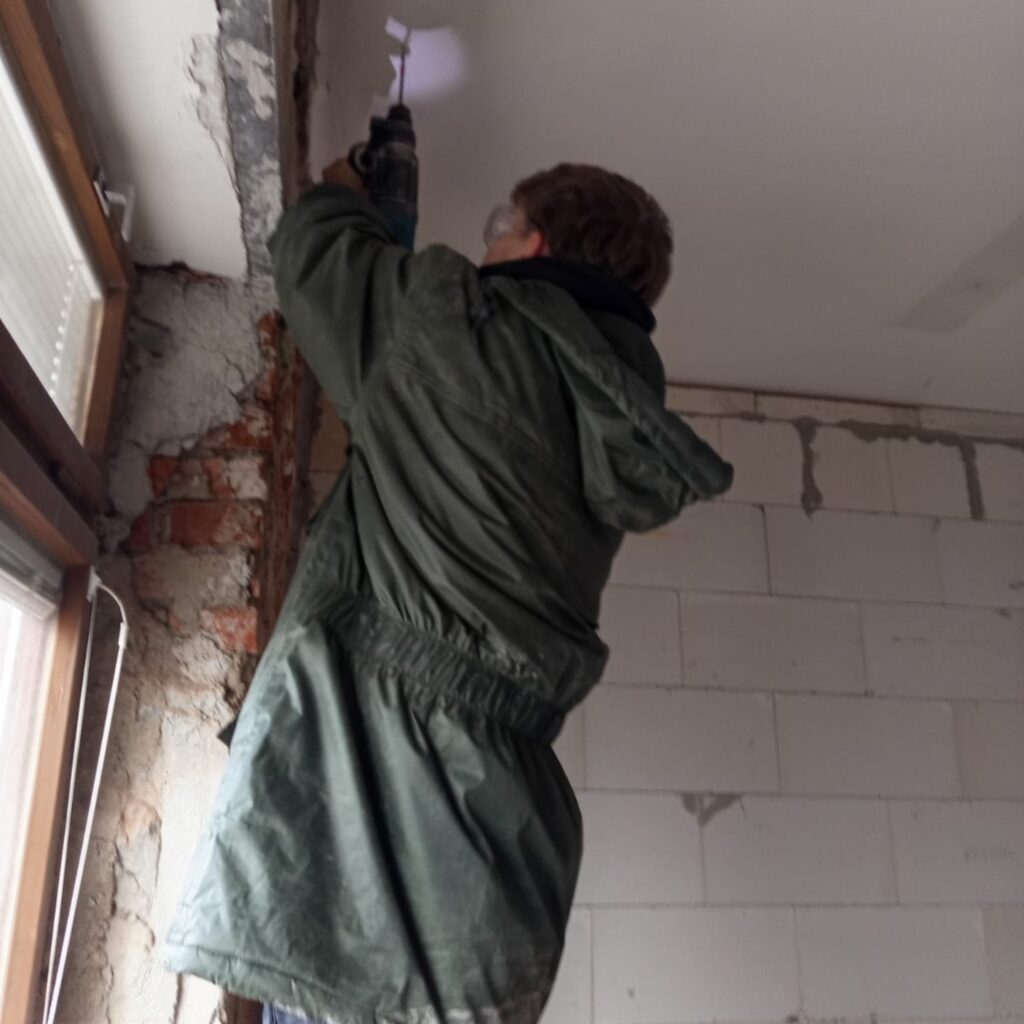 Naši elektrikáři v akci - SŠ Stavební Třebíč