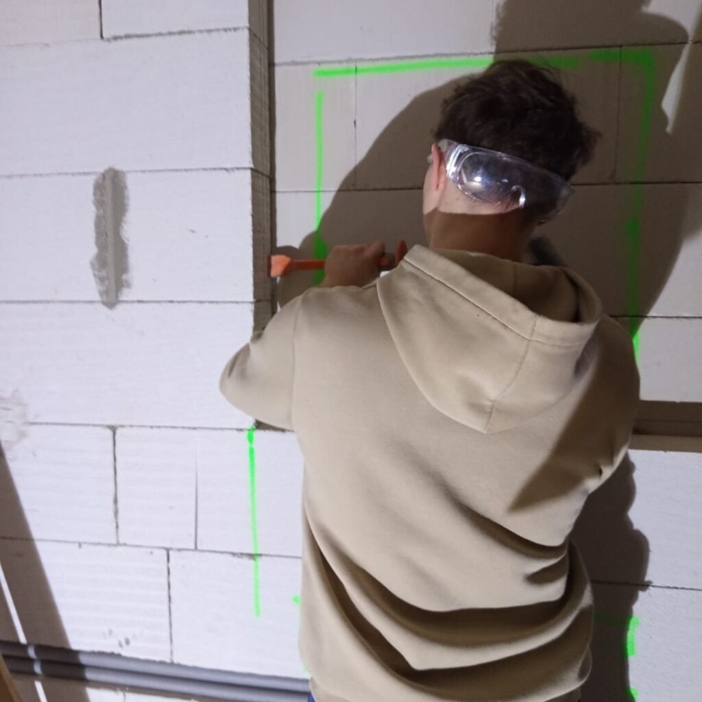 Naši elektrikáři v akci - SŠ Stavební Třebíč