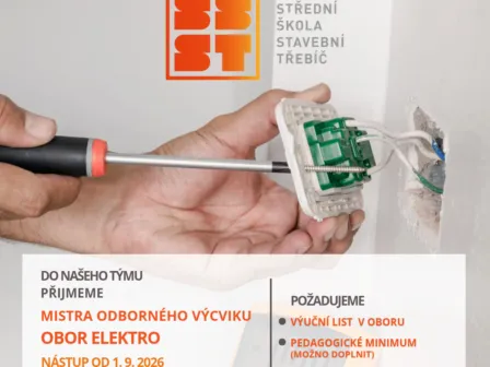 Kariéra - SŠ Stavební Třebíč