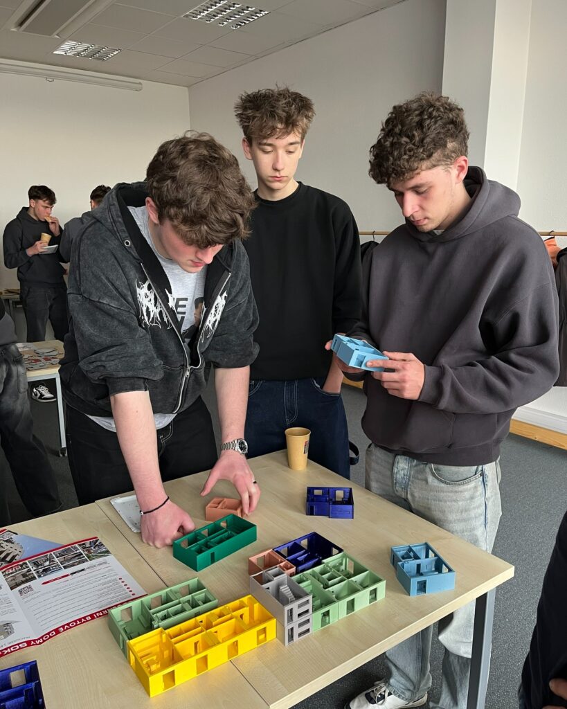 Studenti 3. roč. na exkurzi u firmy SOK stavební - SŠ Stavební Třebíč