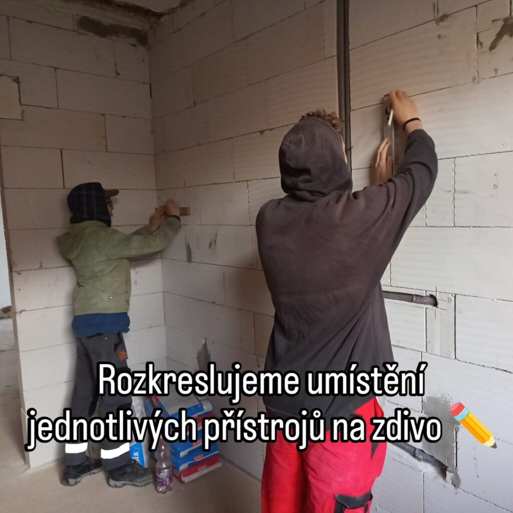 Budoucí elektrikáři na reálné zakázce - SŠ Stavební Třebíč