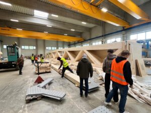 Exkurze truhlářů a tesařů: Jak se rodí moderní dřevostavby - SŠ Stavební Třebíč