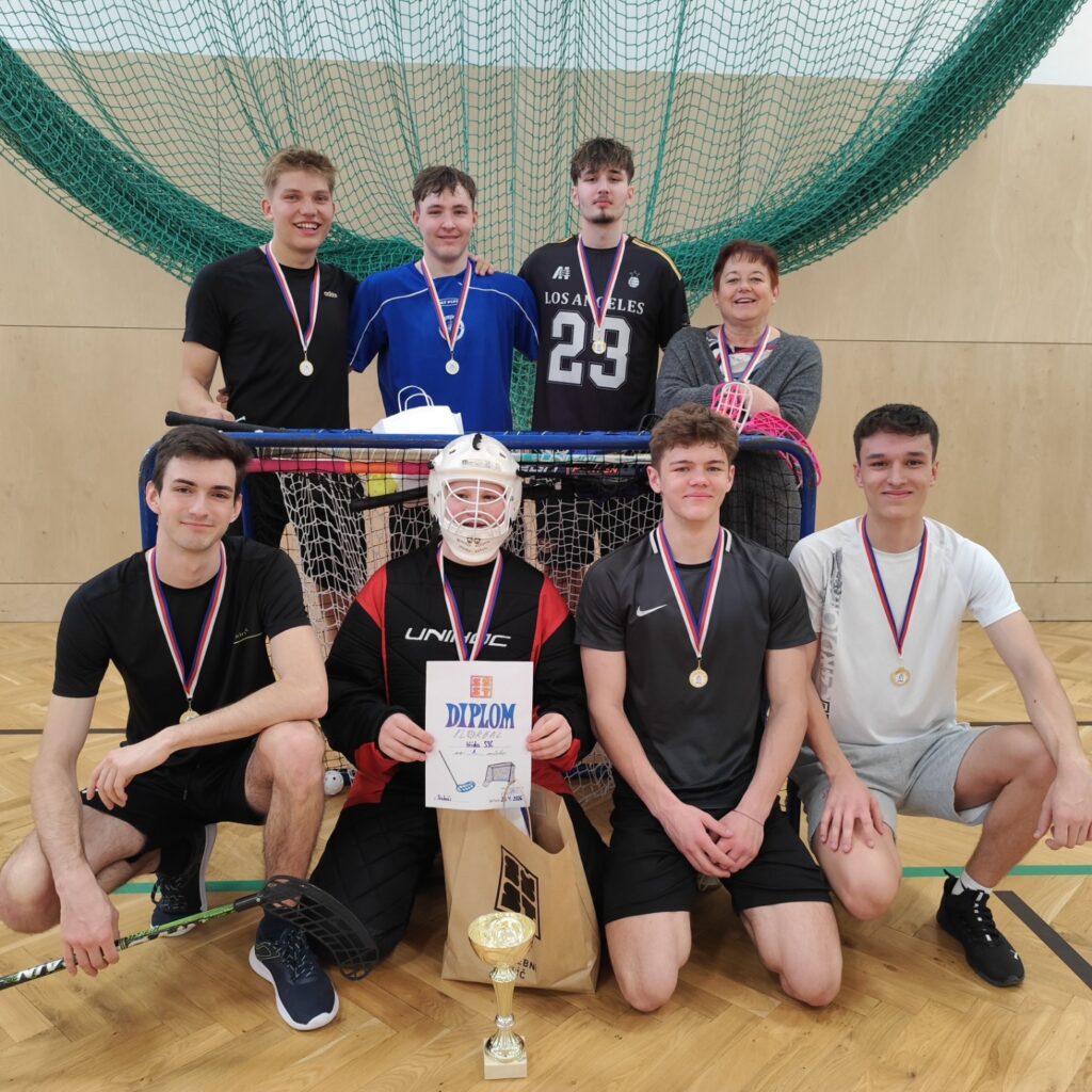 Florbalový trůn patří třídě S3C - SŠ Stavební Třebíč