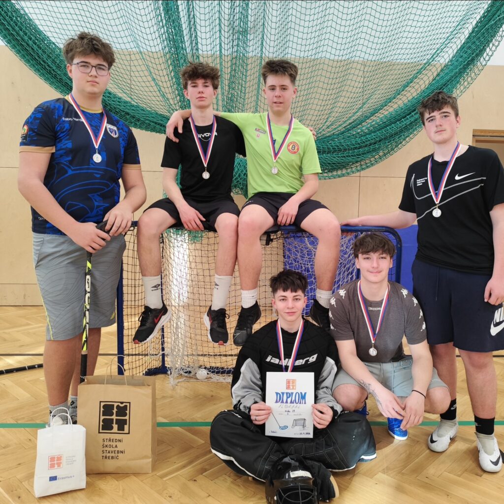 Florbalový trůn patří třídě S3C - SŠ Stavební Třebíč