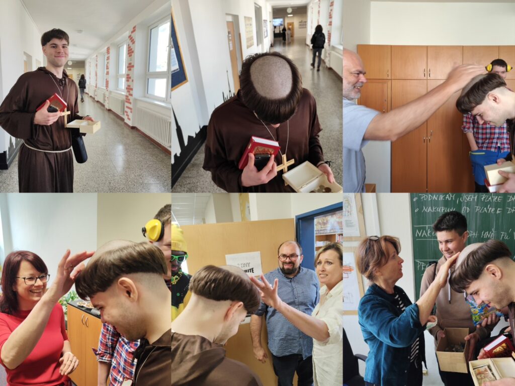 Kostýmy, smích a loučení: Čtyři třídy na stavebce odzvonily svým školním lavicím! - SŠ Stavební Třebíč
