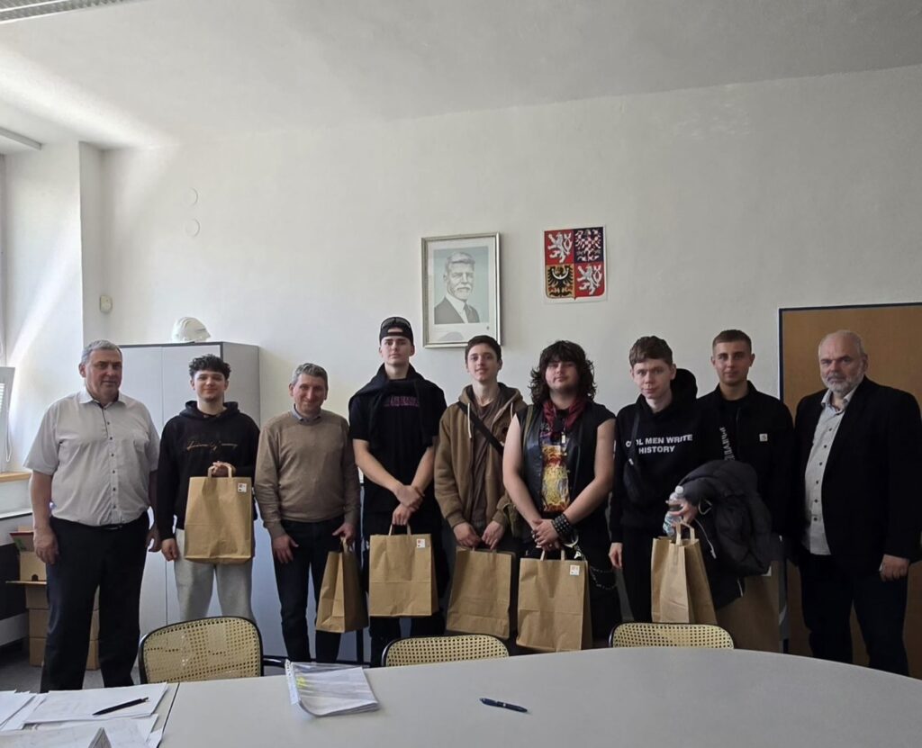 Mezinárodní spolupráce v praxi: Hostili jsme kolegy a studenty ze SOŠ technické Prešov - SŠ Stavební Třebíč