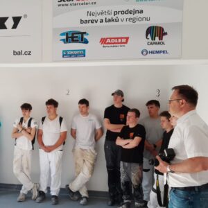 Stříbro z Brna: Naši malíři uspěli v soutěži ŘEMESLO A TRADICE! - SŠ Stavební Třebíč
