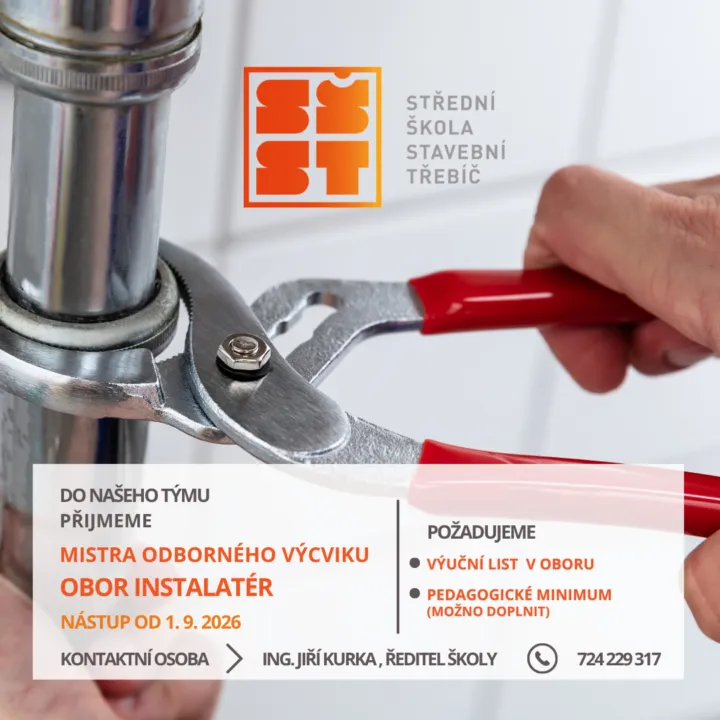 Kariéra - SŠ Stavební Třebíč