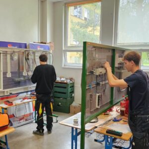 Stínování na partnerské škole v Prešově - SŠ Stavební Třebíč