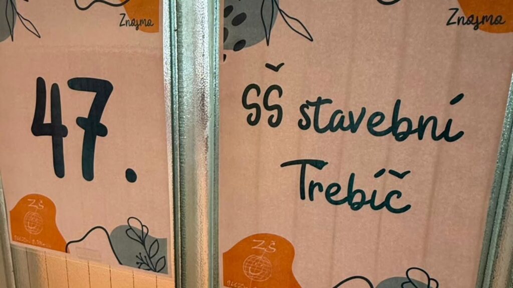 Představili jsme stavební řemesla na Dni povolání ve Znojmě - SŠ Stavební Třebíč