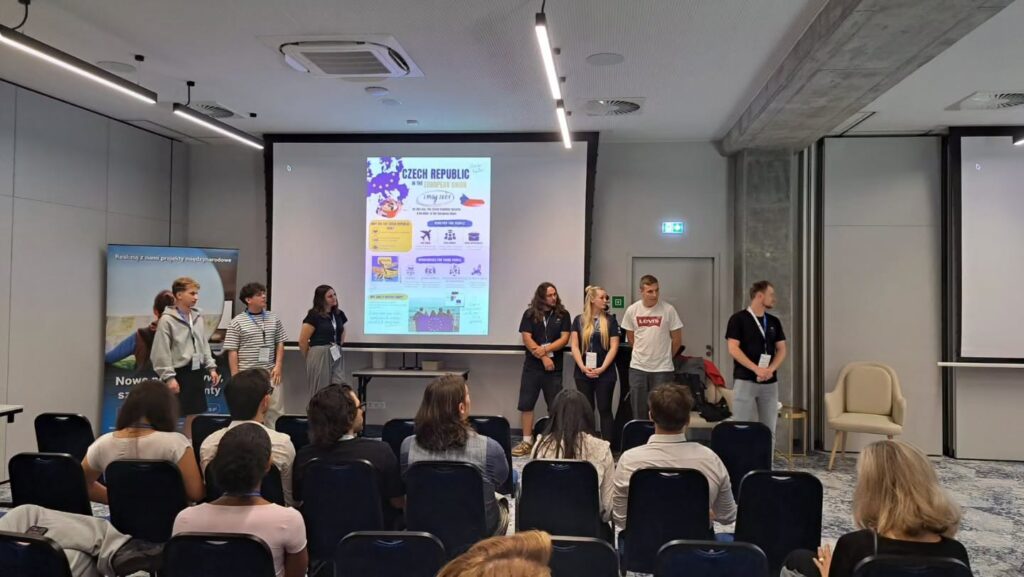 Náš žák reprezentoval školu na mezinárodním setkání EuroApprentices - SŠ Stavební Třebíč