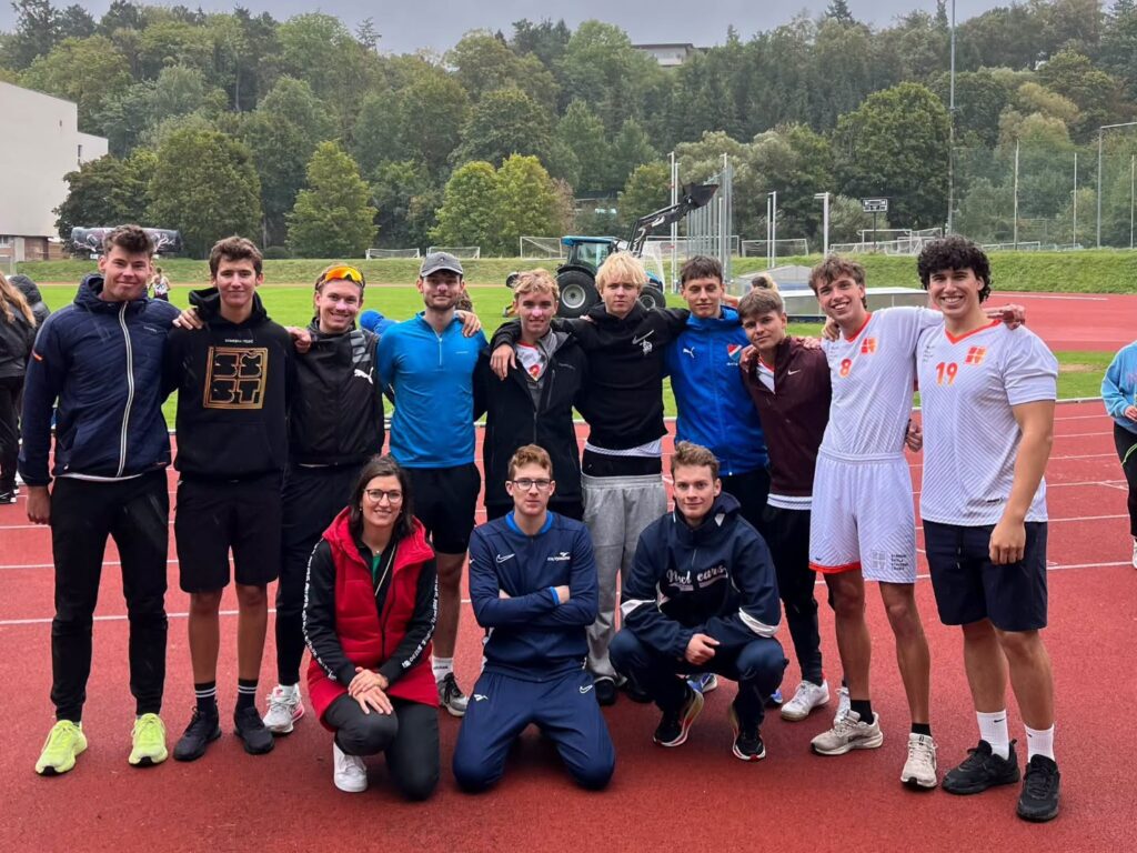 Bronz z krajského kola Středoškolského atletického poháru - SŠ Stavební Třebíč