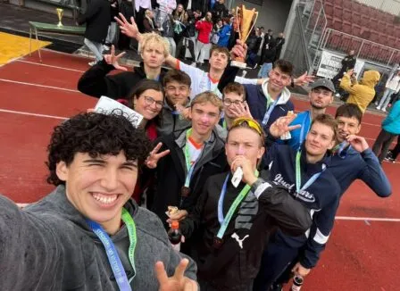Bronz z krajského kola Středoškolského atletického poháru
