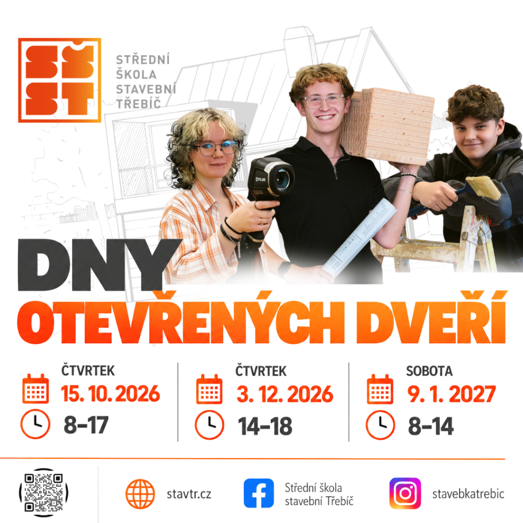 Dny otevřených dveří - SŠ Stavební Třebíč