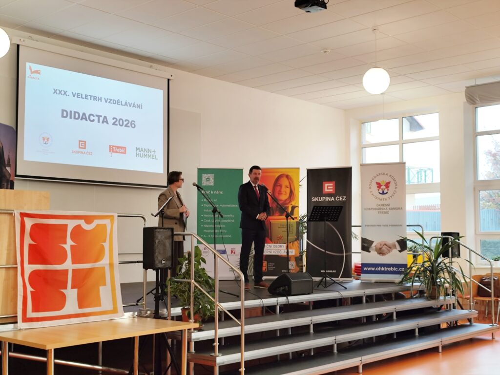 Veletrh vzdělávání Didacta 2026 a Den otevřených dveří přilákaly do naší školy řadu návštěvníků - SŠ Stavební Třebíč