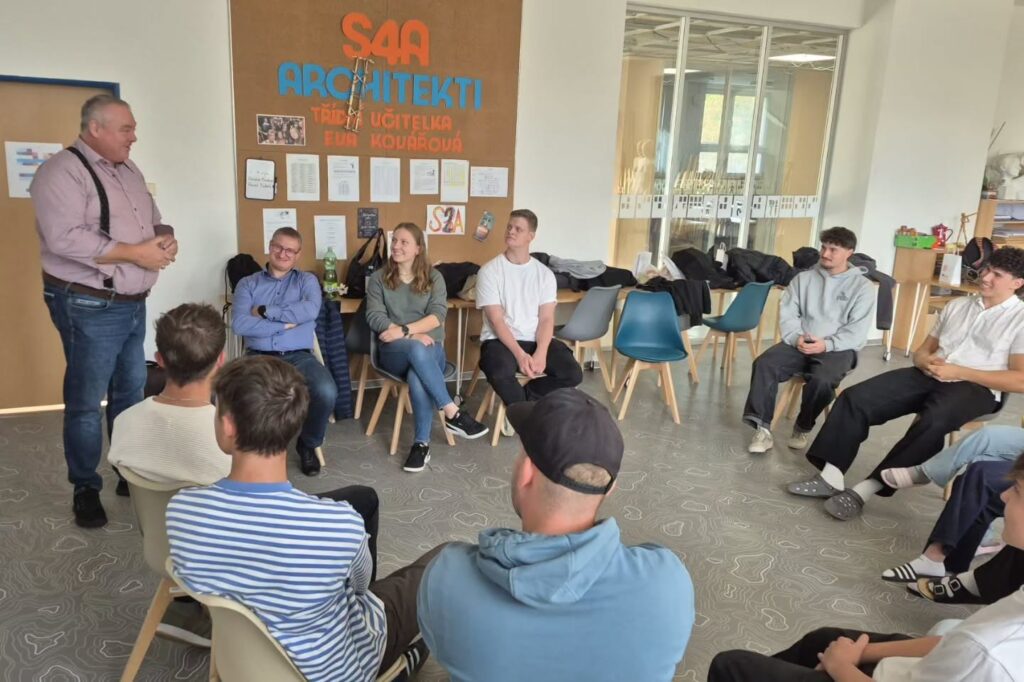 Přivítali jsme studenty a pedagogy z německého Pfarrkirchenu - SŠ Stavební Třebíč