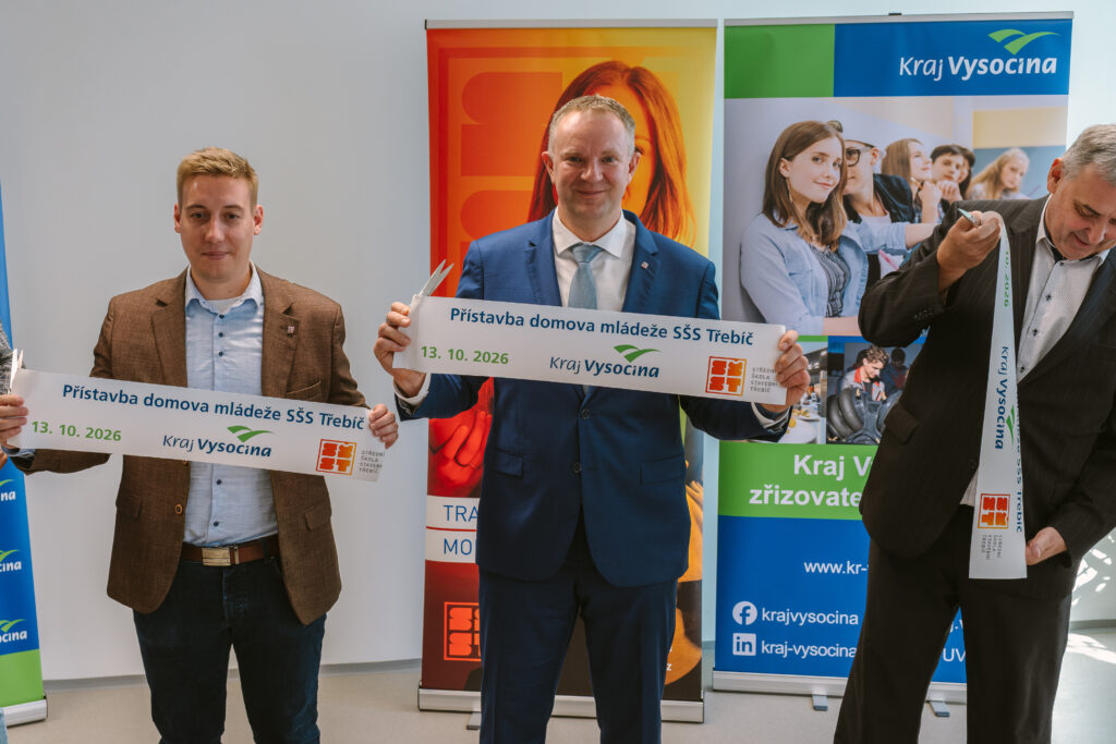 Slavnostní otevření domova mládeže - SŠ Stavební Třebíč