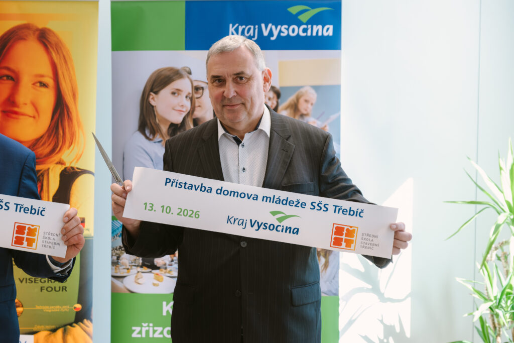 Slavnostní otevření domova mládeže - SŠ Stavební Třebíč